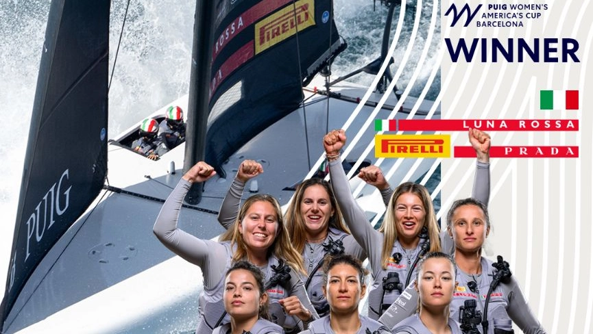 Luna Rossa vince l'America's Cup femminile