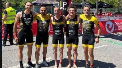 Buone prove dei triatleti cussini in Romagna. Ferraresi sale sul podio nella categoria M3