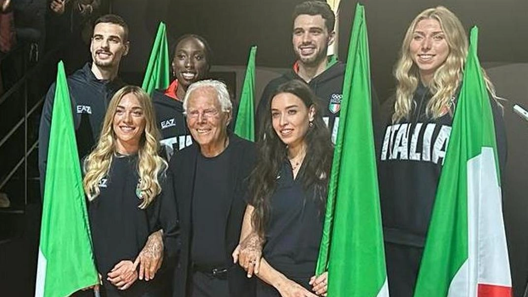 Giorgio Armani veste gli atleti italiani alle Olimpiadi