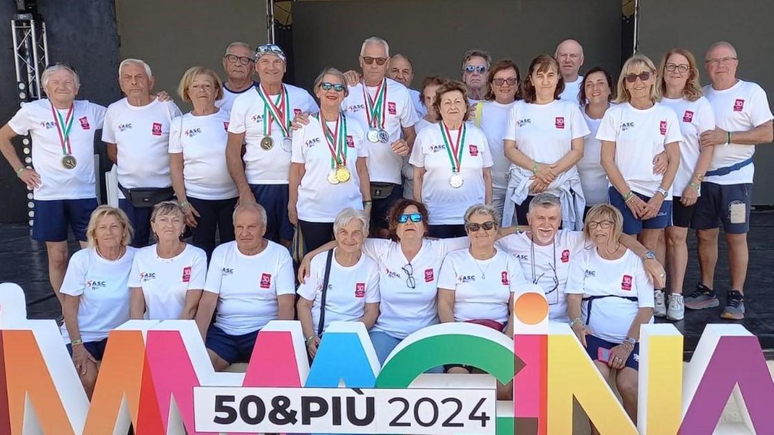 La curiosità. Reggio si fa valere alle Olimpiadi di 50&Più con 600 partecipanti