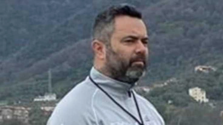 Roberto Buratti, allenatore del Trodica capolista del girone B di Promozione