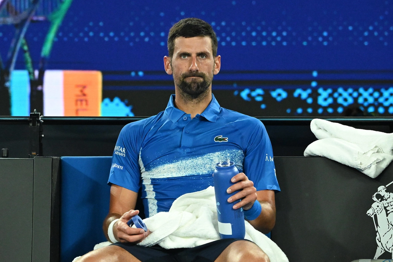 Il tennista serbo Novak Djokovic