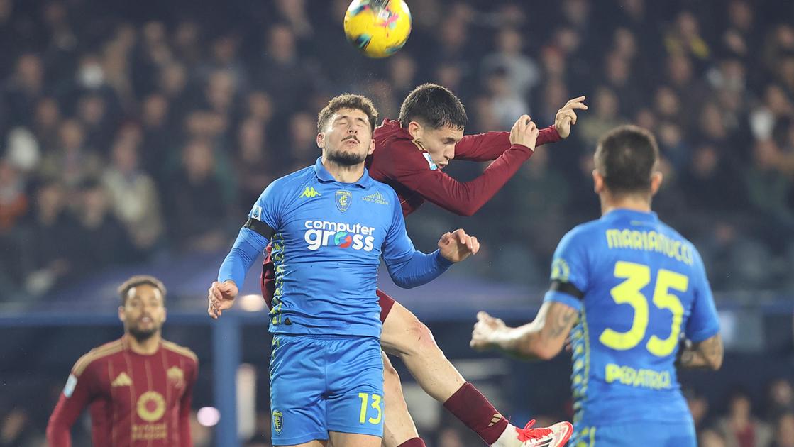 Empoli-Roma 0-1: Soulé decide dopo 1 minuto. I giallorossi non si fermano più