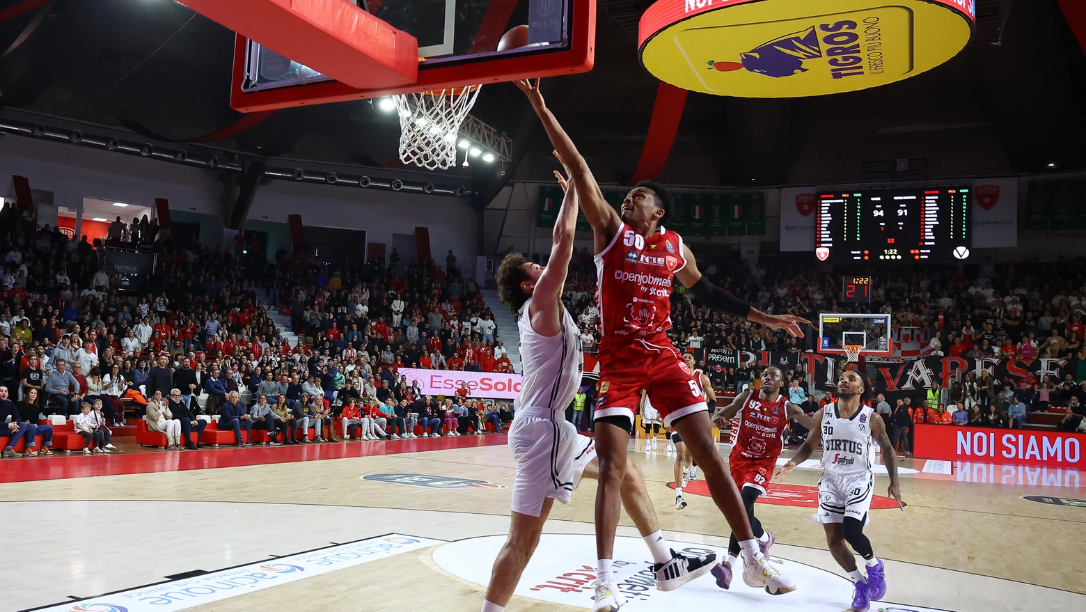 Openjobmetis Varese-Virtus Segafredo Bologna