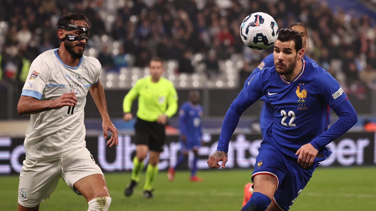 Theo Hernandez nel match contro Israele