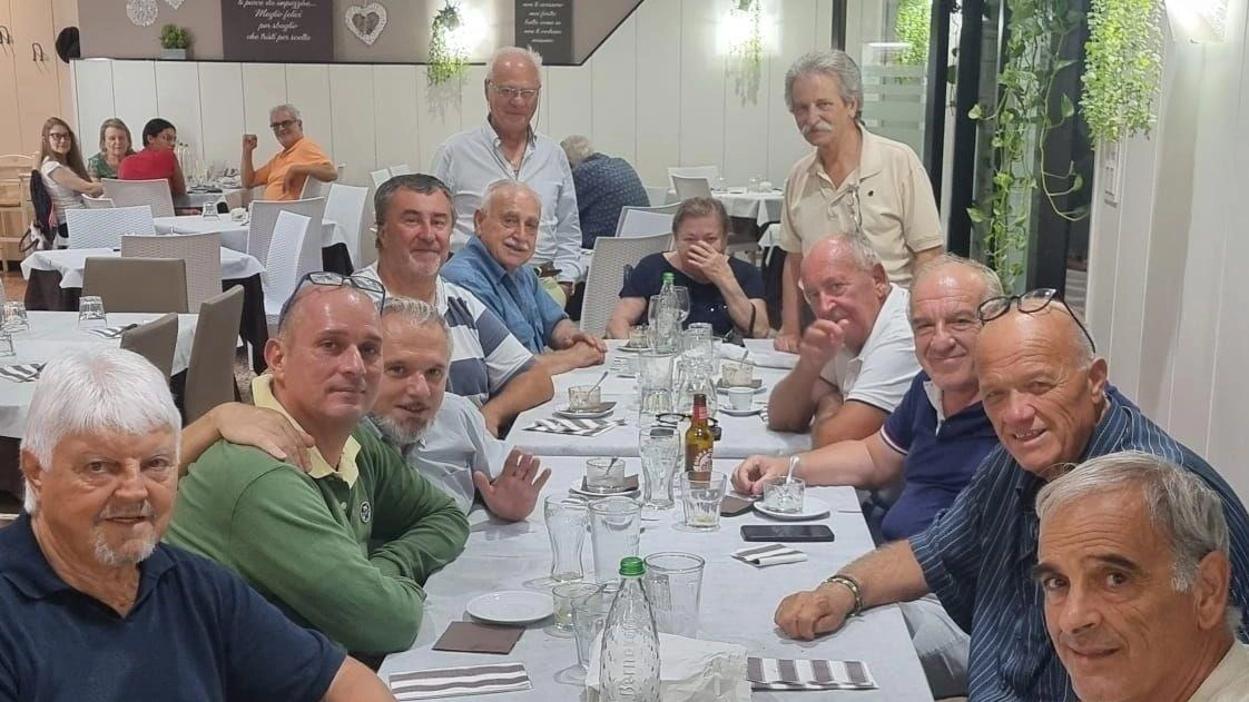 La strada del Grifone. Duro  "allenamento". A cena