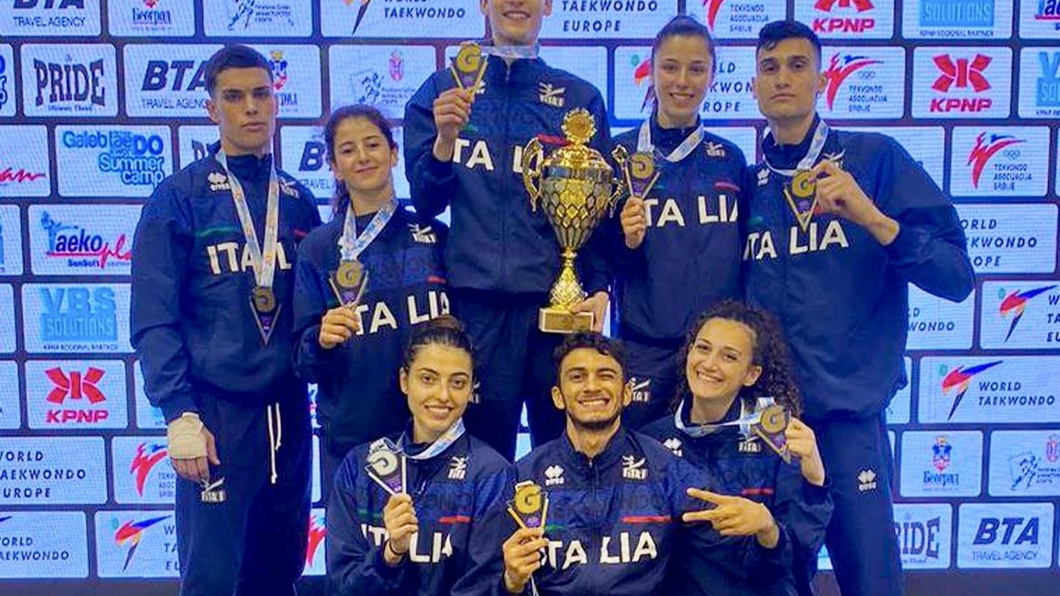 Taekwondo:Italia super al Serbian Open, con 3 ori è miglior team