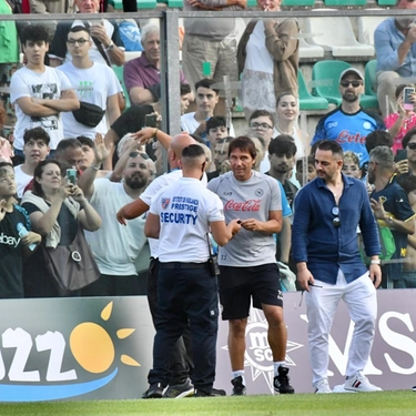 Napoli-Egnatia 4-0, Conte: "La squadra inizia a girare"