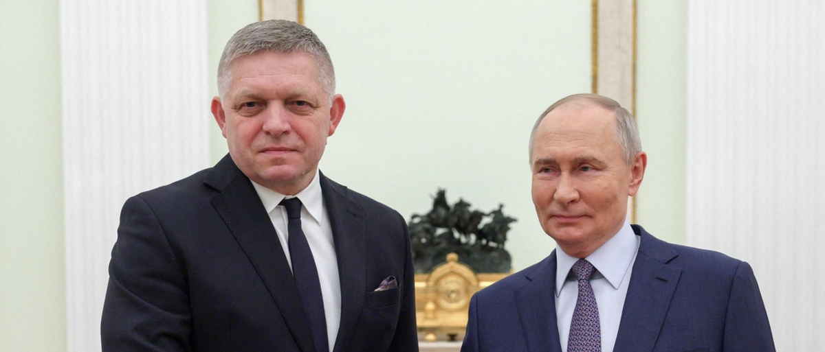 Putin incontra il premier Fico a Mosca: Slovacchia preoccupata dallo stop di Kiev al gas russo