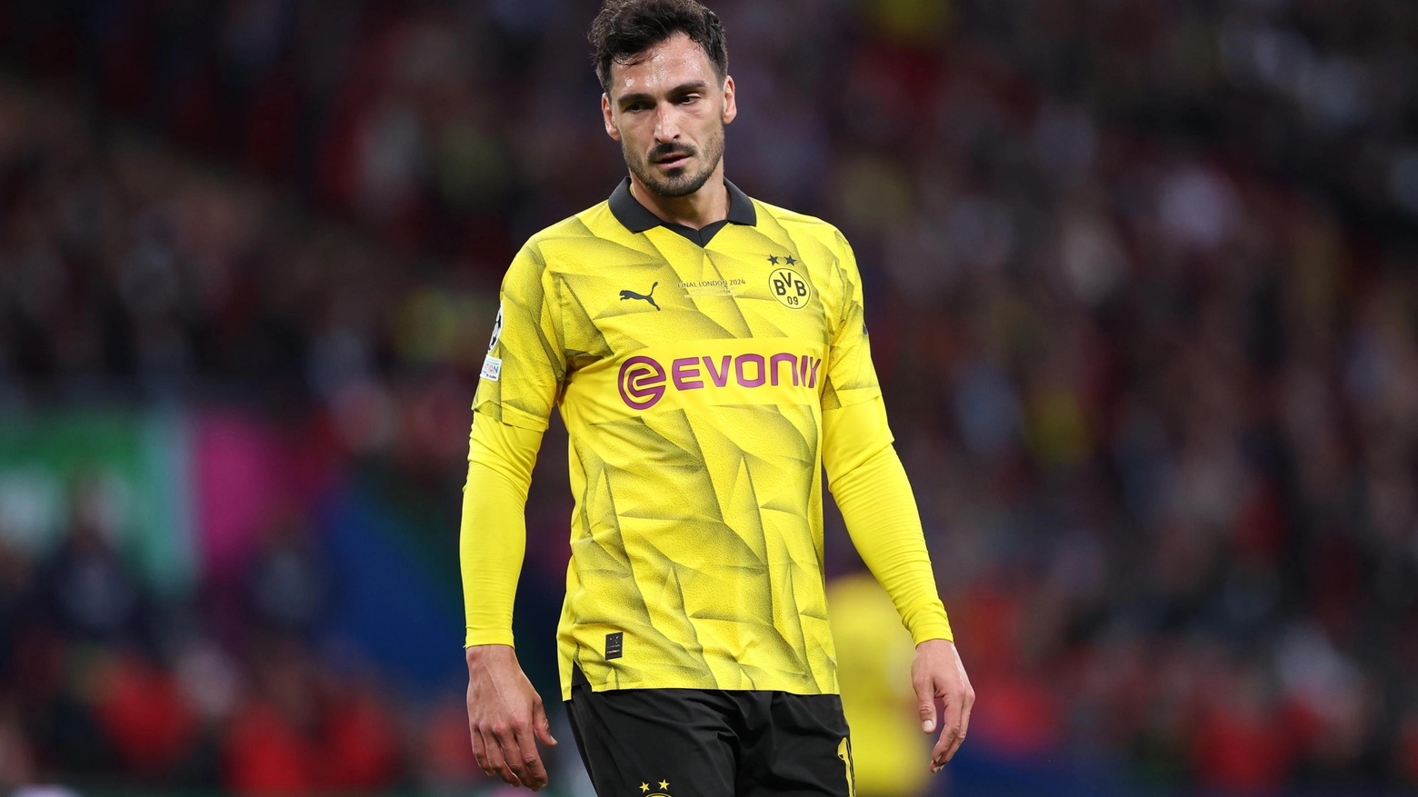 Mats Hummels durante la finale di Champions League