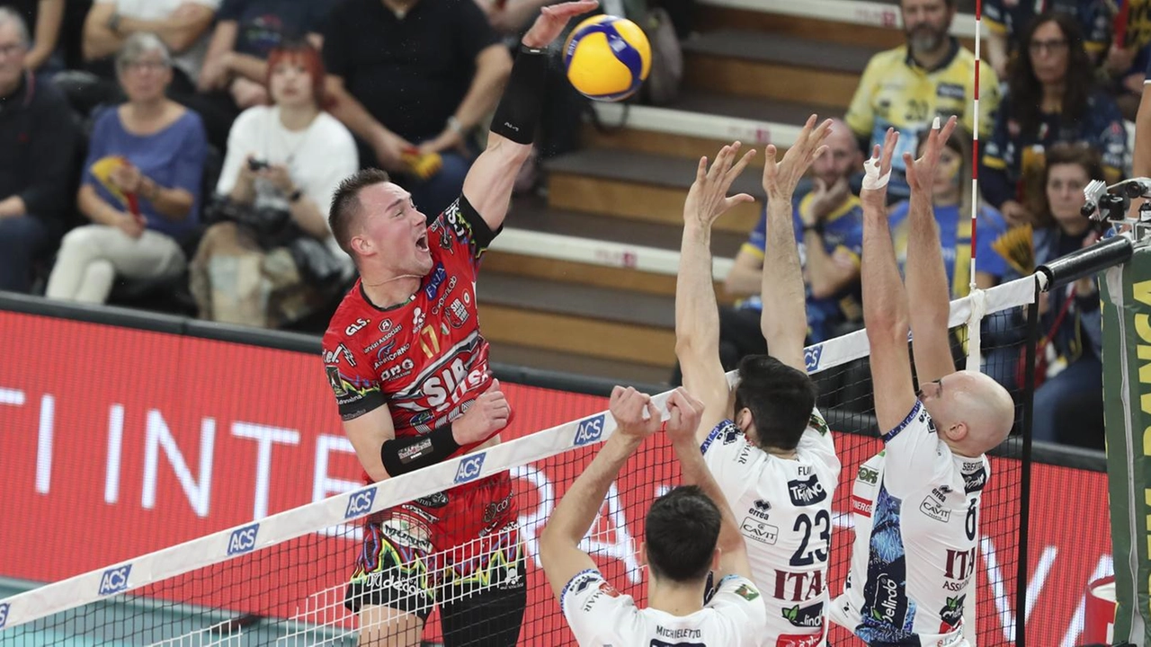 Sir Perugia, notte di fuoco. Big-match con Civitanova