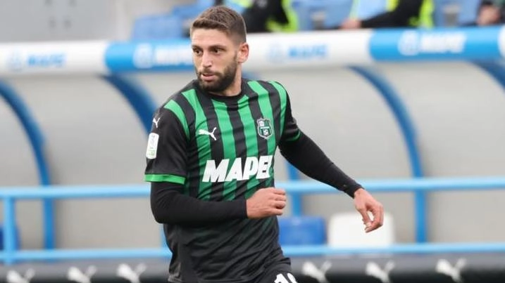 Sassuolo Berardi uomo copertina della B