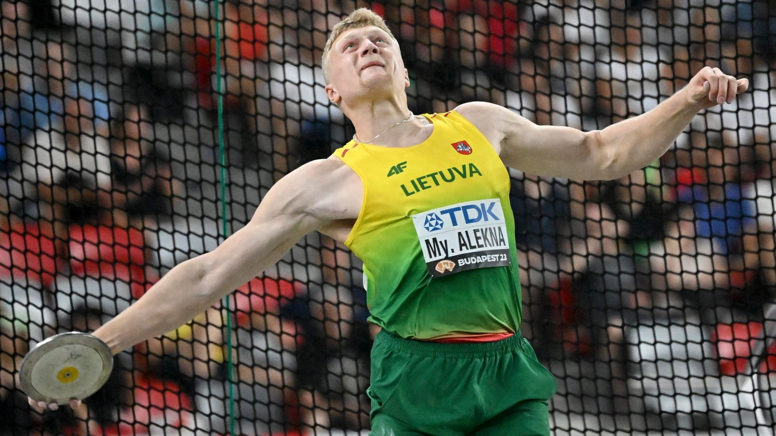 Mikolas Alekna lituano di 22 anni ha fatto segnare il nuovo record del mondo