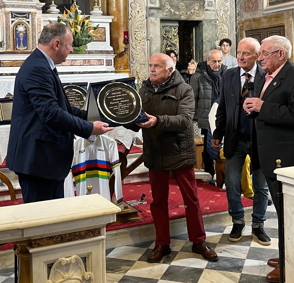 Ciclismo, un premio a Renato Masini da 60 anni nell