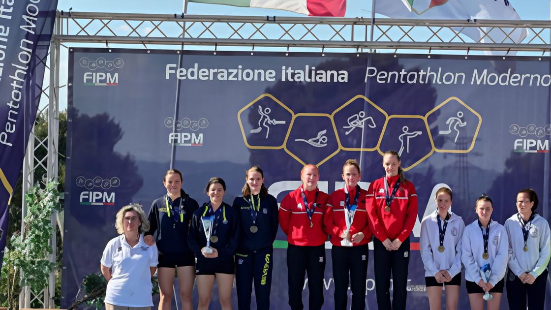 Pentathlon moderno. Podio rosa per la "Futura» a Roma: argento ai campionati italiani