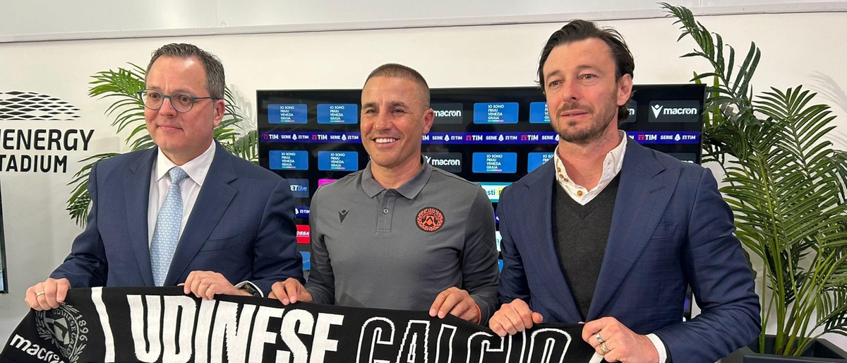 Cannavaro, lo strano debutto in Udinese-Roma: gioca la partita iniziata da un altro mister