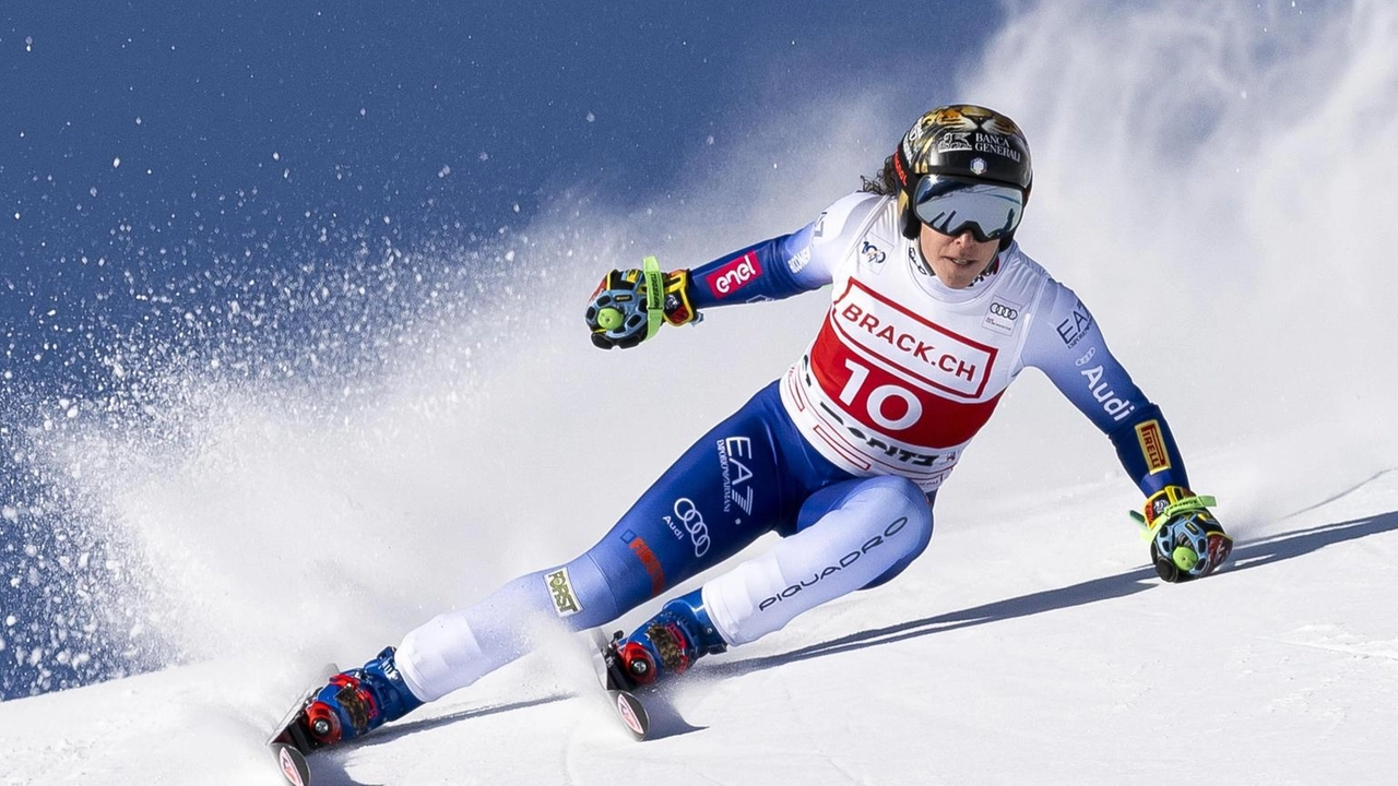 Federica Brignone guida la classifica dopo la prima manche a Semmering. Seguita da Lara Gut-Behrami e Sara Hector.