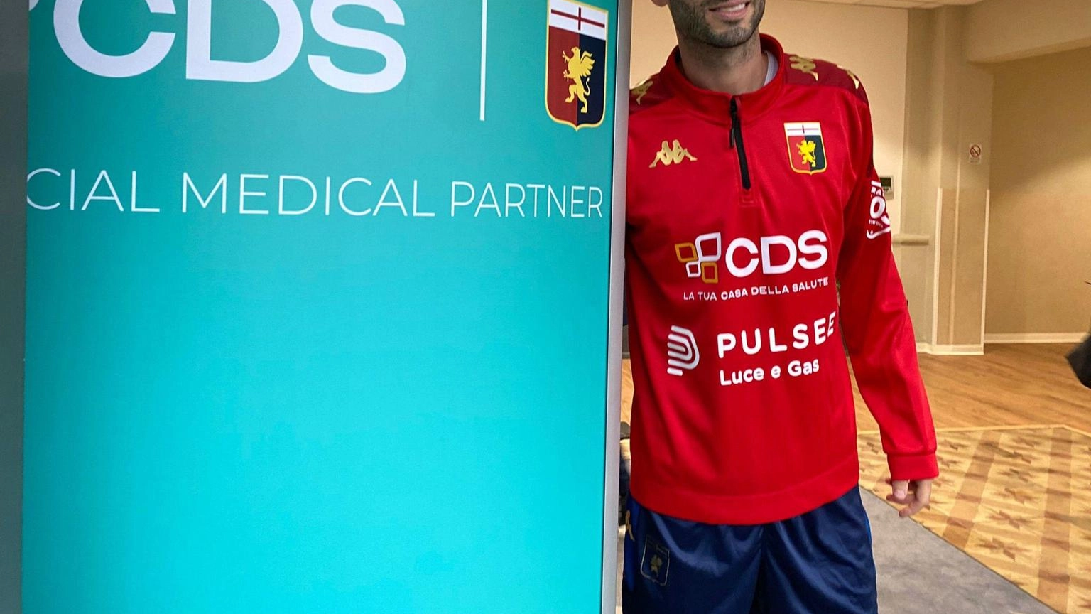 Calcio: al Genoa Gaston Pereiro, visite e prima seduta