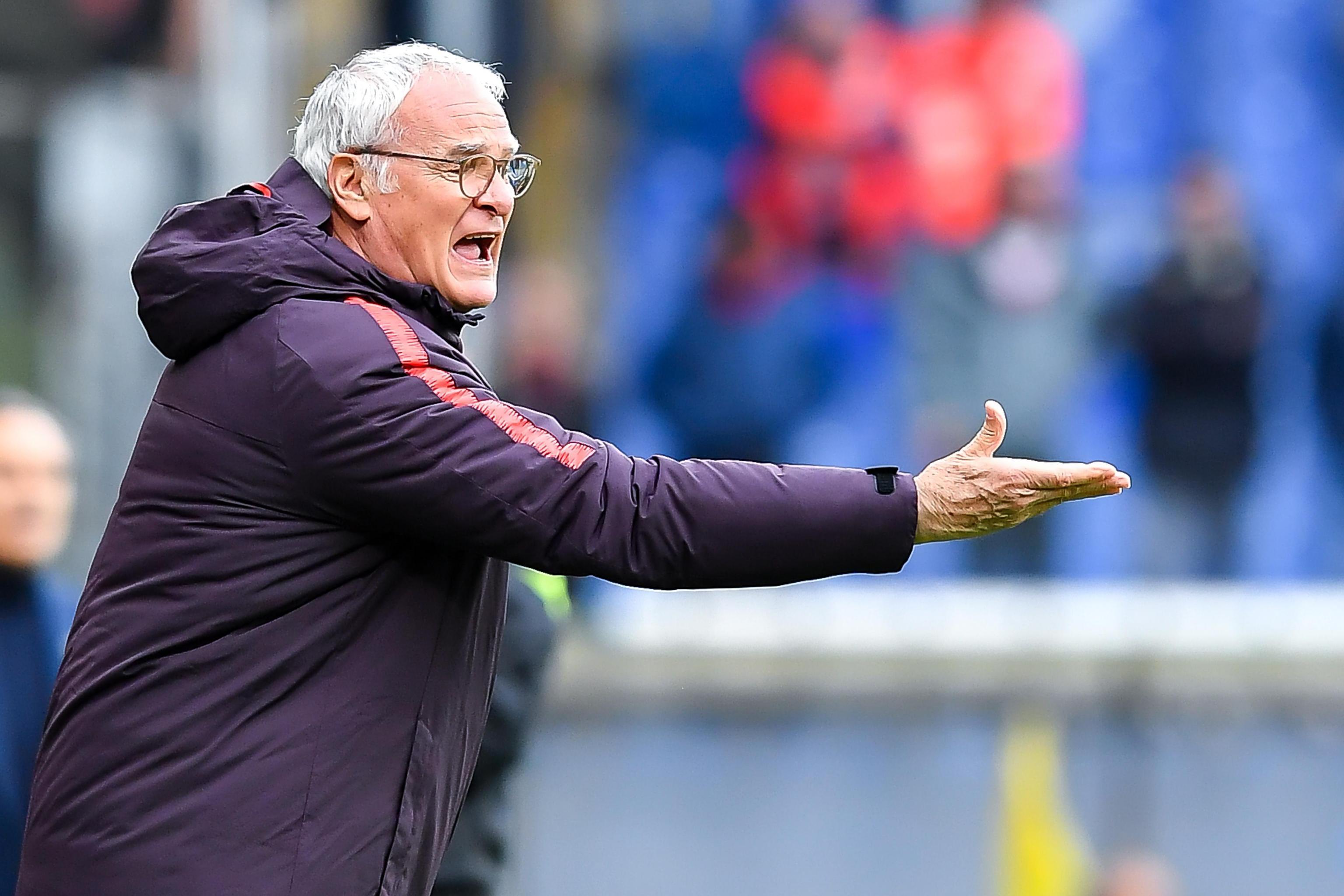 Roma, Ranieri: "Lazio in un momento eccezionale, ma derby è storia a sé"