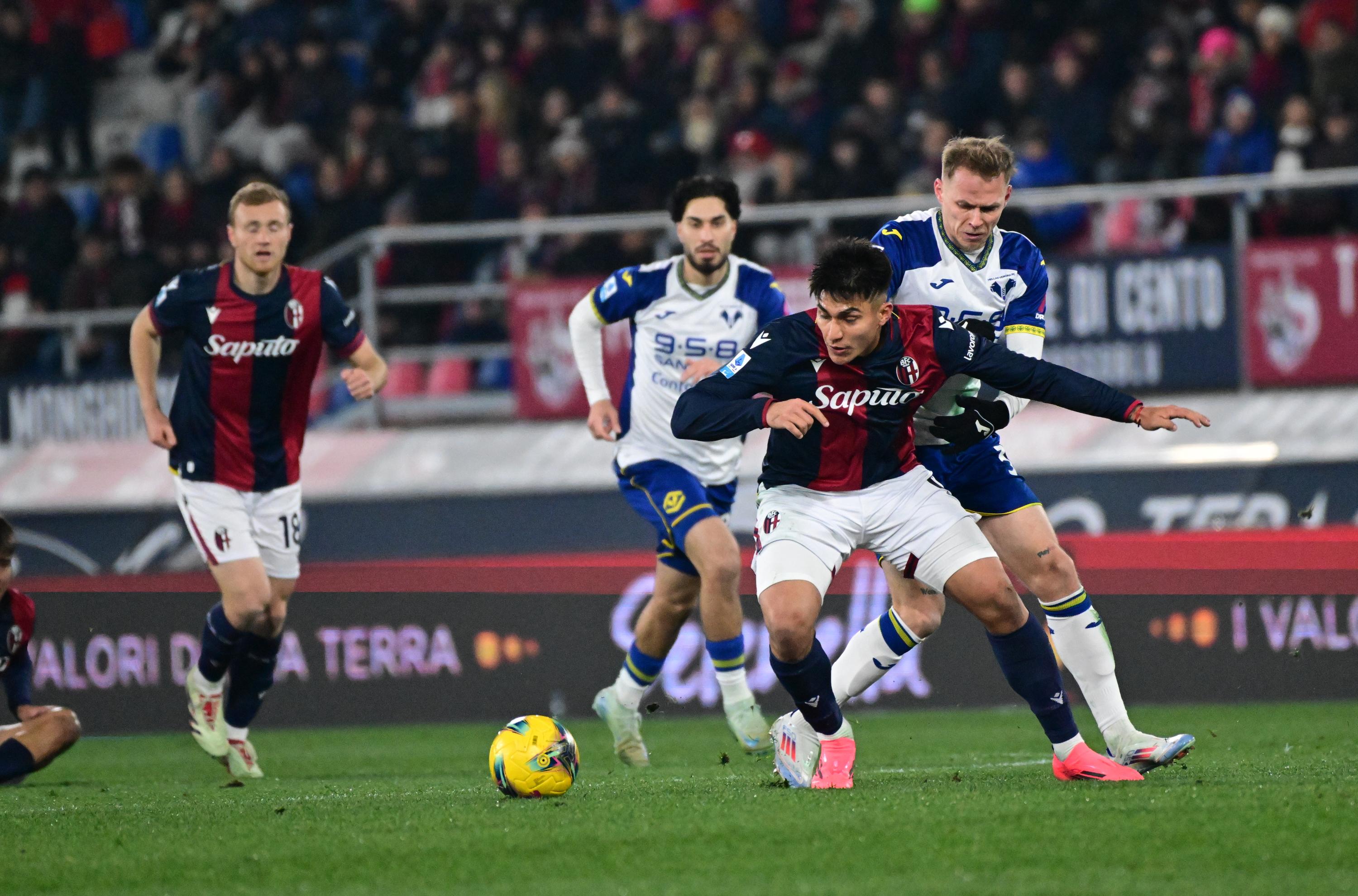 Bologna Verona 2 3, doccia fredda al Dall’Ara