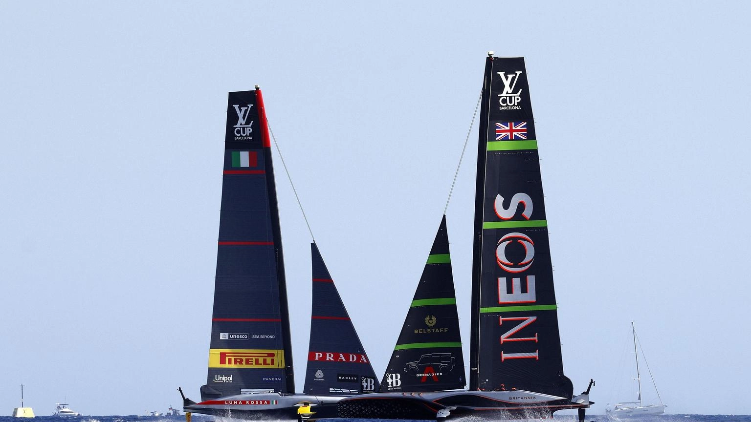 Finale Vuitton Cup: a Luna Rossa 8/a regata, 4-4 con Ineos