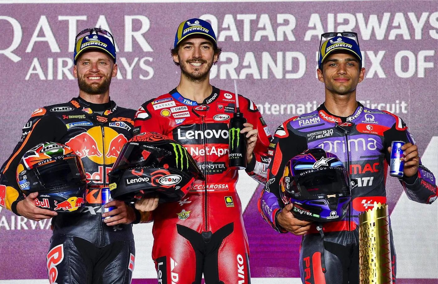 Pecco Bagnaia trionfa al Gp del Qatar: Ducati domina la scena