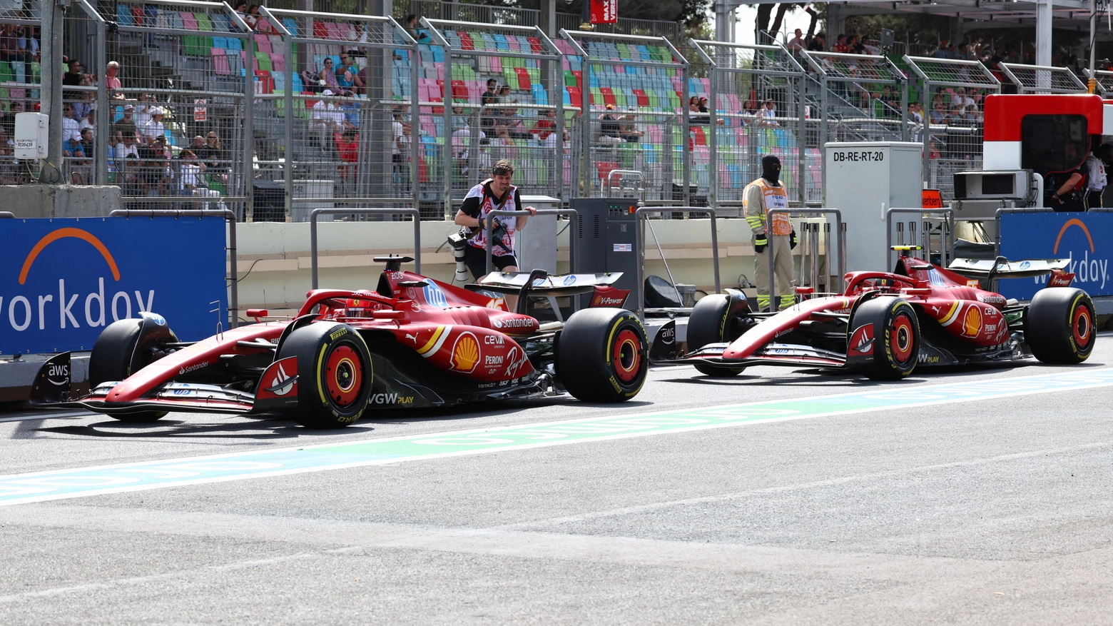 La Rossa si conferma in forma dopo la vittoria di Monza. Il monegasco è davanti a Perez e Hamilton, solo sesto il campione del mondo