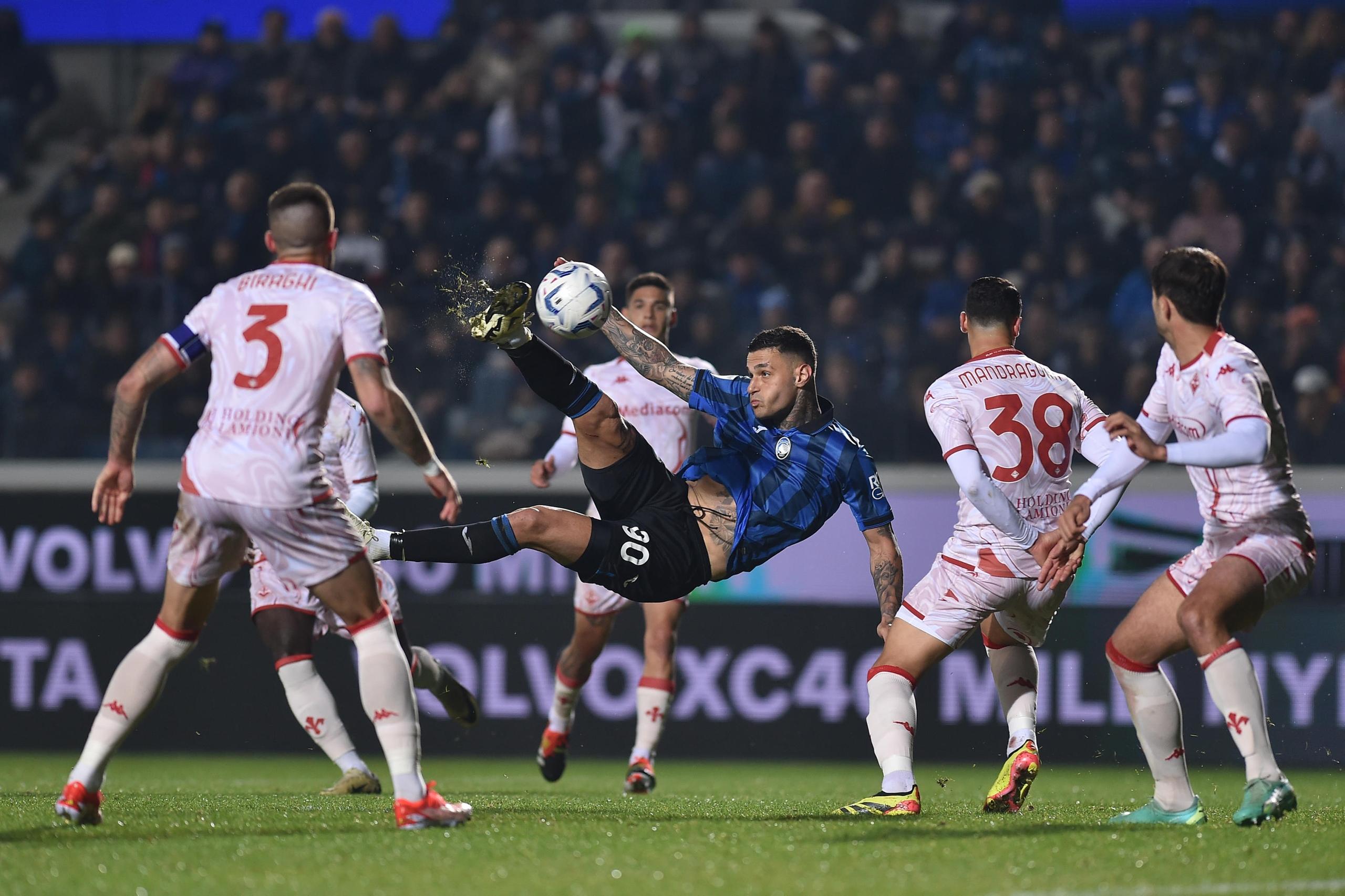 Coppa Italia, Atalanta Fiorentina 4 1: all