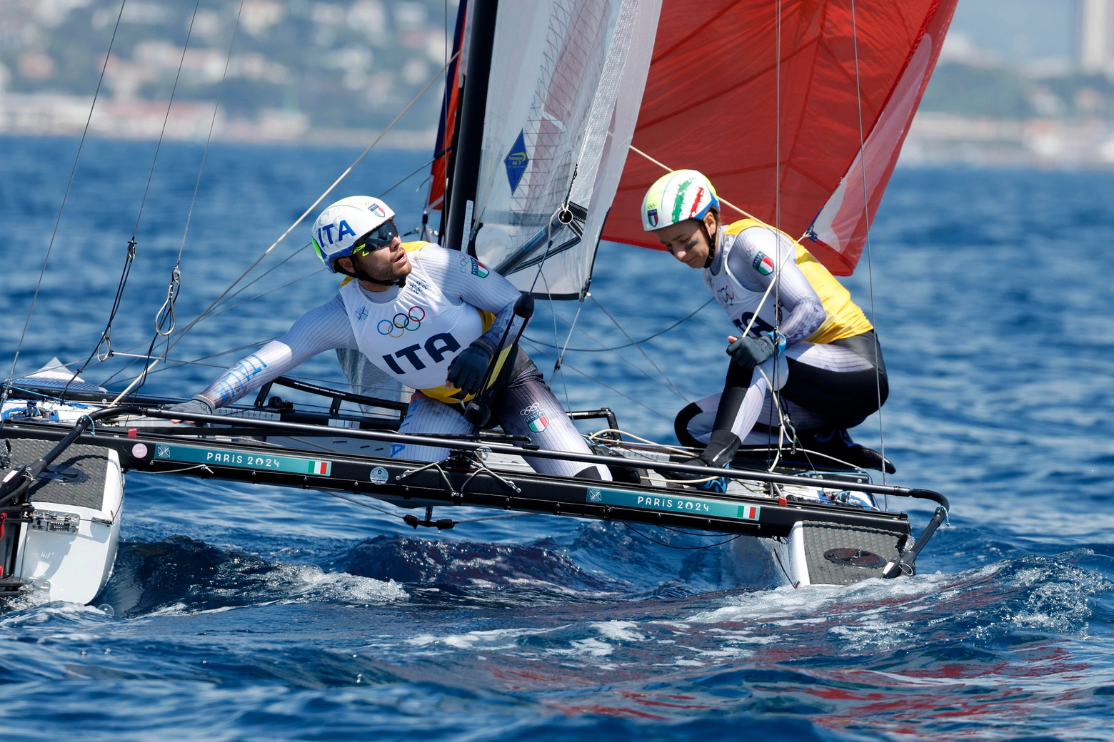 Ruggero Tita e Caterina Banti in azione