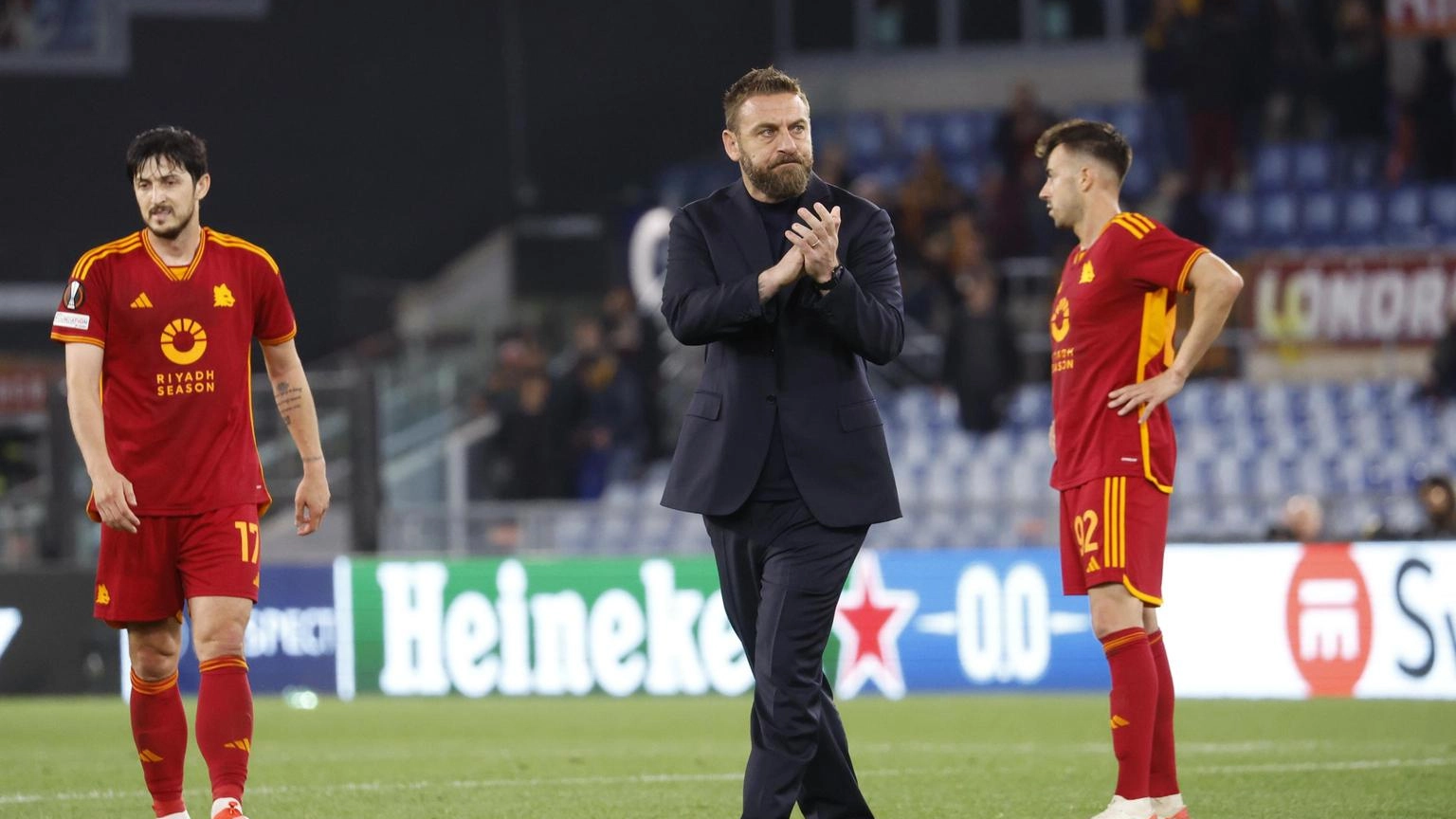 Europa League: De Rossi 'Io ci credo ancora, la Roma non molla'