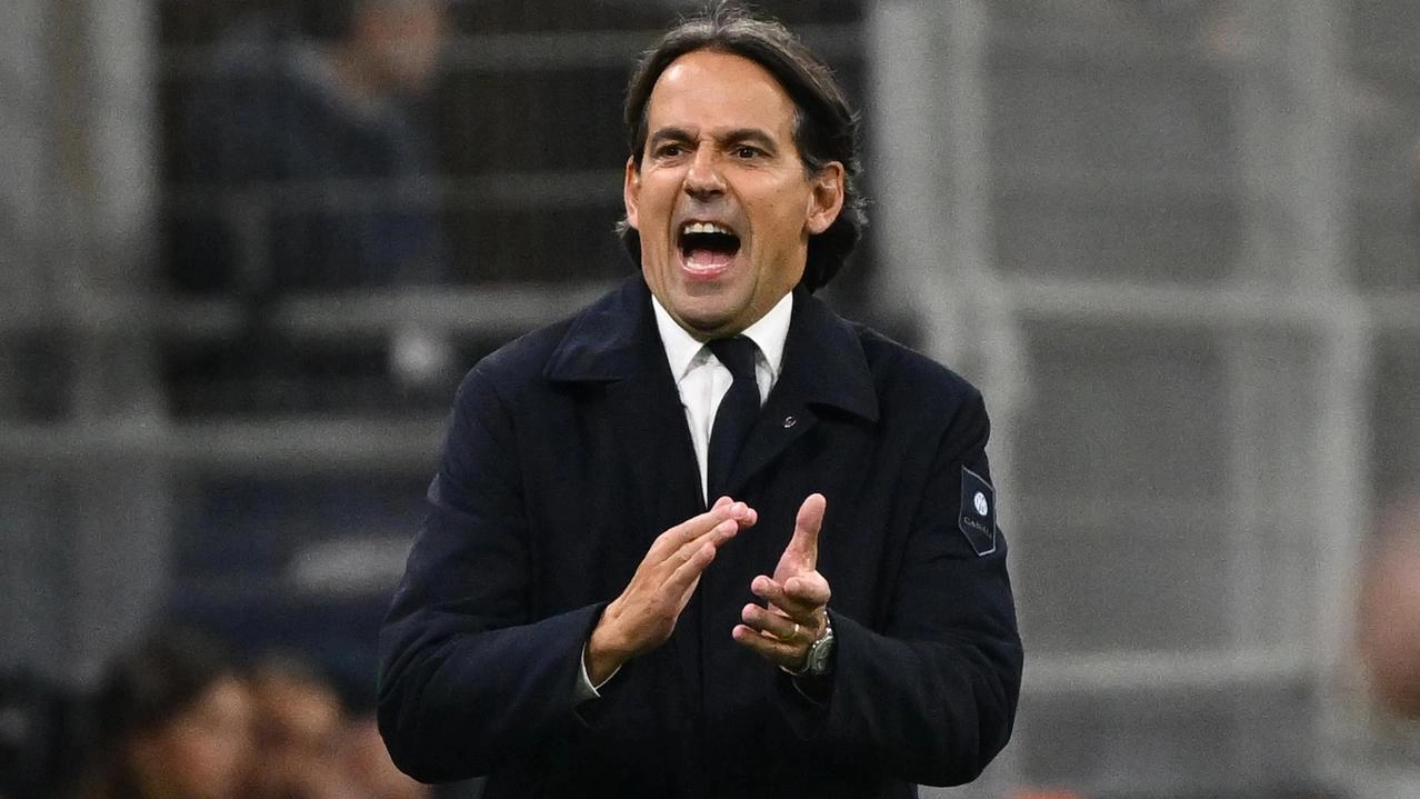 Simone Inzaghi, allenatore dell’Inter, alla quarta stagione sulla panchina nerazzurra: ha vinto lo scudetto della seconda stella