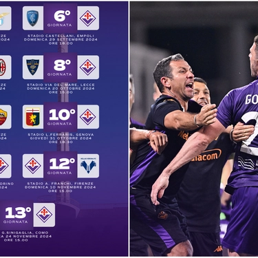 Fiorentina, ecco il calendario completo fino a novembre. Notturne al Franchi con Milan e Roma