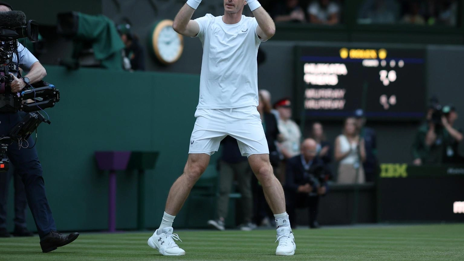 Wimbledon: Murray saluta sul Centrale tra applausi e lacrime