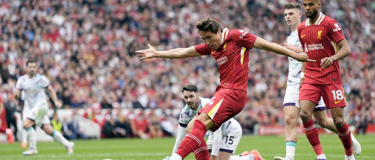 In Fa Cup il primo gol di Chiesa con il Liverpool