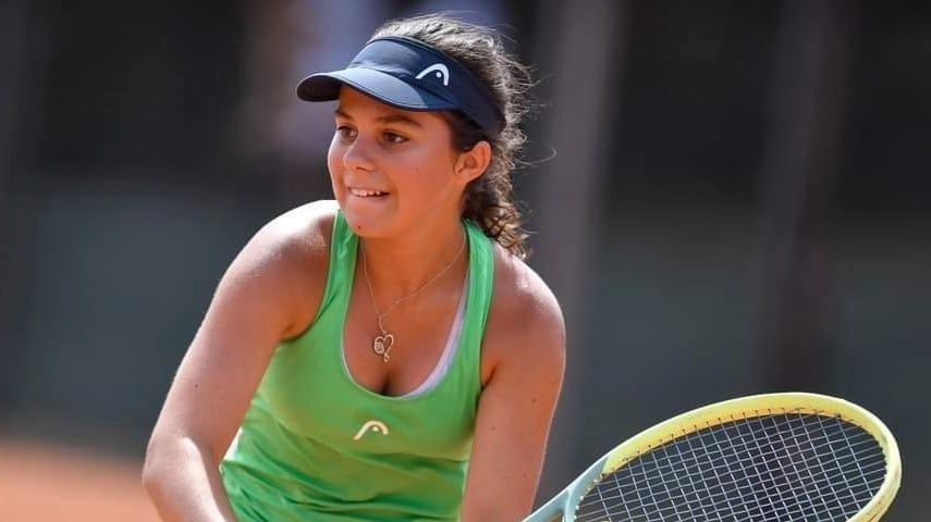 La tennista ravennate Gaia Donati