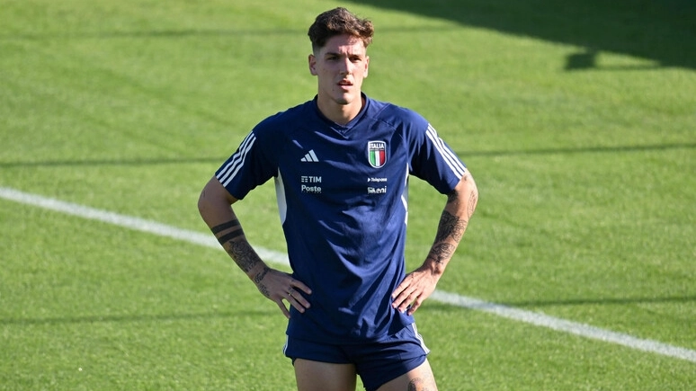 Nicolò Zaniolo con la maglia della Nazionale (Foto: Ansa)