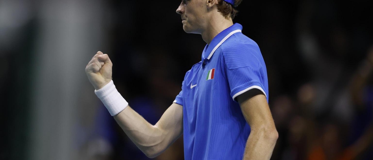 Italtennis da sogno, con Sinner è in finale di Davis