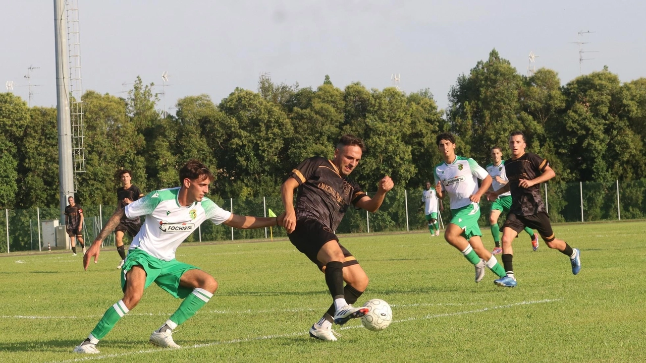 Only Sport Alfonsine (in nero) e Real Fusignano debuttano in campionato