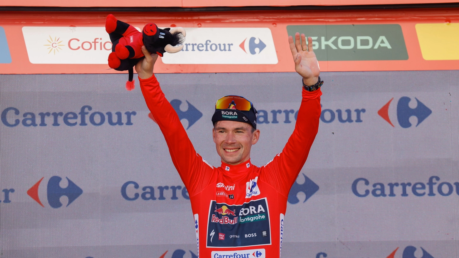 Primoz Roglic (Ansa)