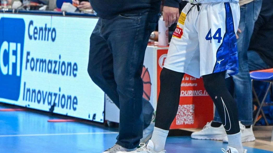 Coach Castaldi e Davide Marchini (Foto Bp)