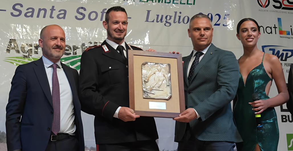 Premio Sportilia, i grandi a Santa Sofia. Applausi a Sarri, Paris, i migliori arbitri e altri