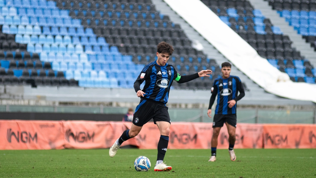 Un'azione della Primavera nerazzurra Un'azione della Primavera nerazzurra