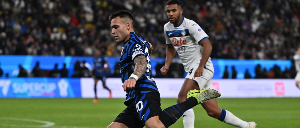 Supercoppa, l’Inter batte l'Atalanta 2-0 e va in finale