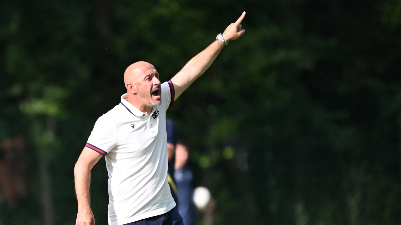 L'allenatore del Bologna Vincenzo Italiano. I rossoblù debuttano in campionato domenica 18 al Dall'Ara, contro l'Udinese, alle 18.30 (FotoSchicchi)