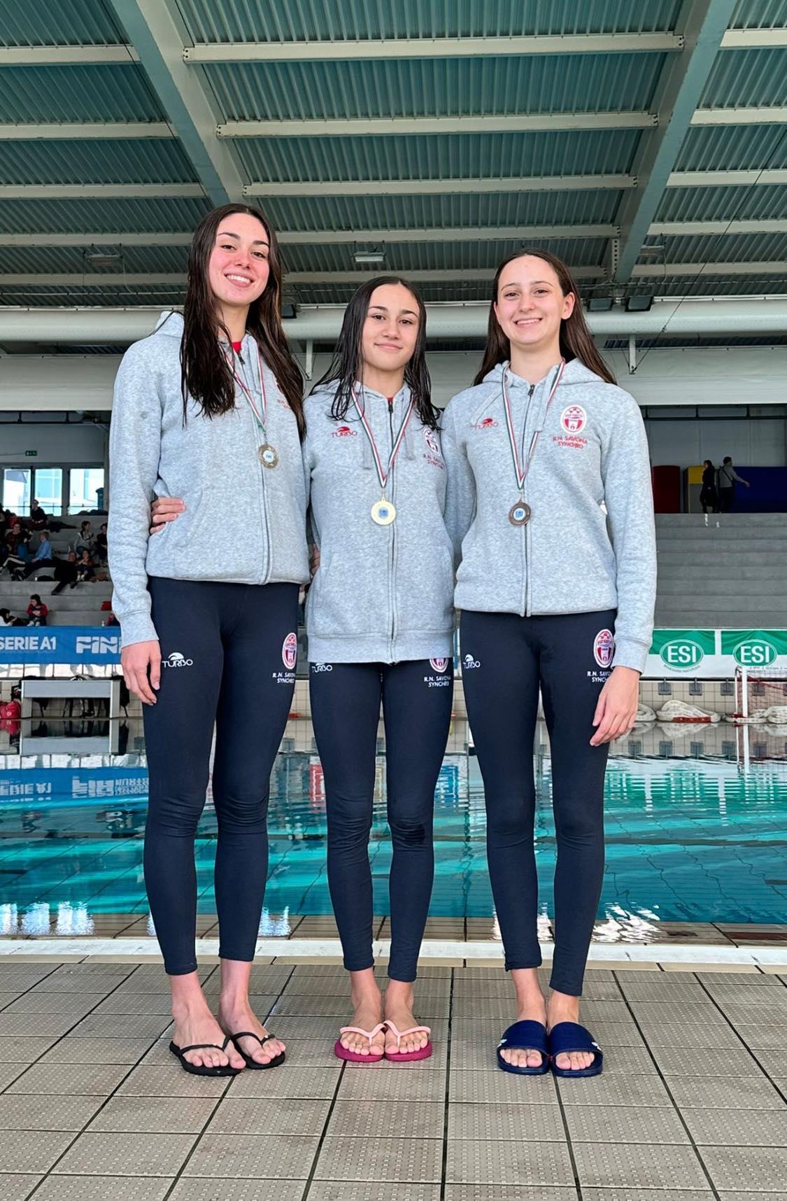 Nuoto artistico, due medaglie per la montemurlese Marchetti