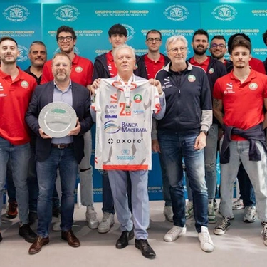 Volley A2 maschile. Falistocco: "Noi della Fisiomed ci sentiamo parte integrante della vittoria dell’A3 del Volley Banca Macerata»