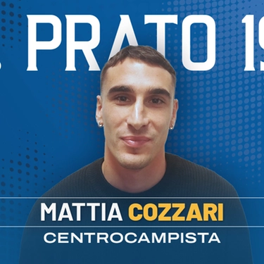 Prato, colpo di mercato: arriva il centrocampista Cozzari