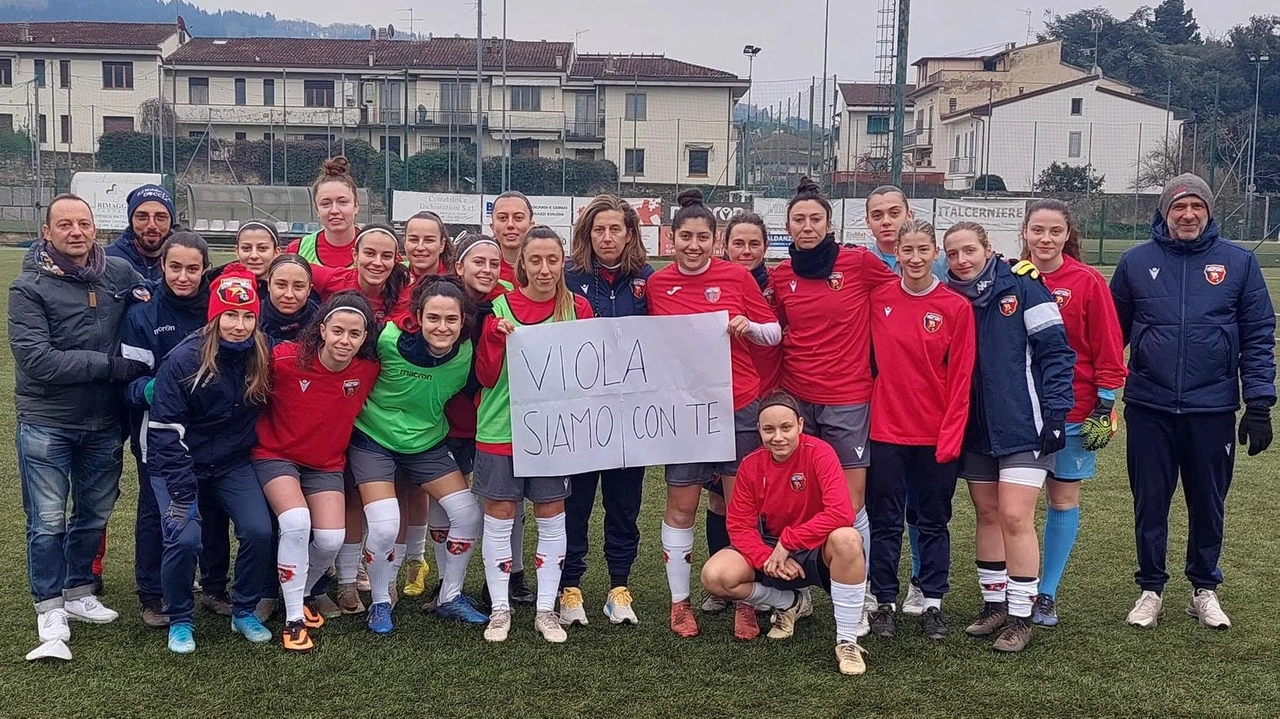 La squadra del Rinascita Doccia che gioca nel campionato regionale di Eccellenza