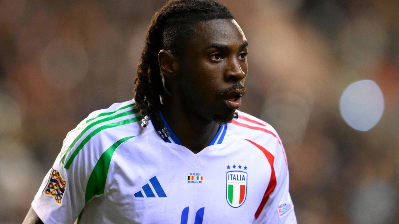 L'attaccante Moise Kean