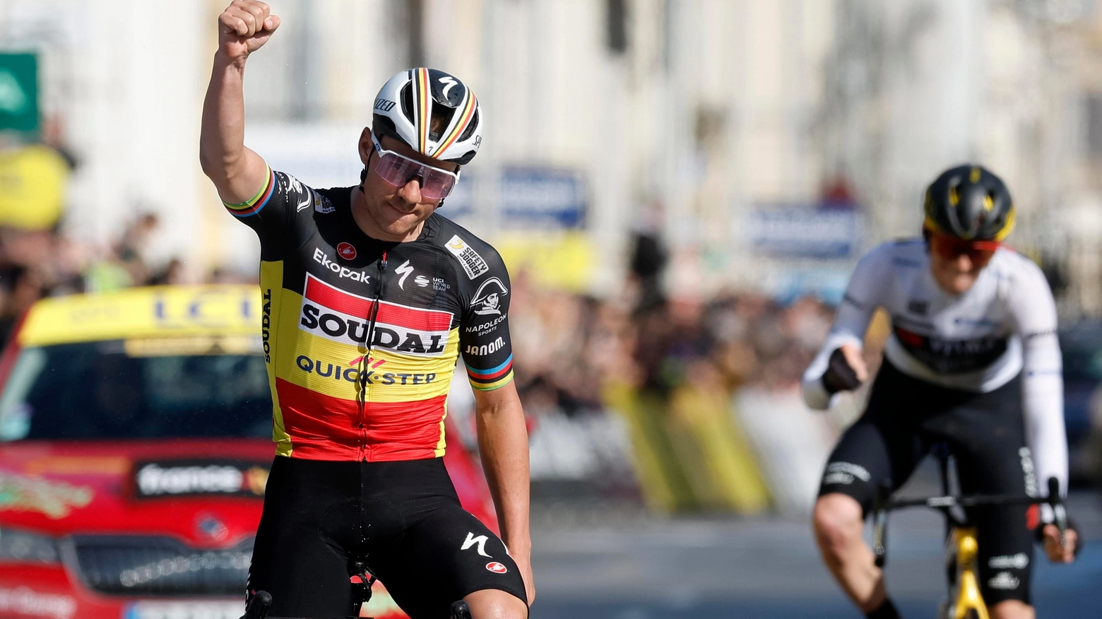 Il campione belga sta meglio dopo la caduta al Giro dei Paesi Baschi: il Tour de France è ancora fattibile